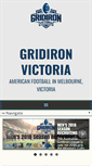 Mobile Screenshot of gridironvictoria.com.au